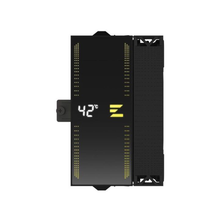 Procesoriaus aušintuvas su temperatūros ekranu Zalman CNPS13X DS, 120 mm, juodas