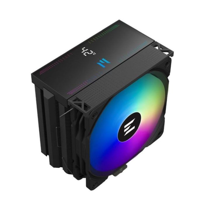 Procesoriaus aušintuvas su temperatūros ekranu Zalman CNPS13X DS, 120 mm, juodas