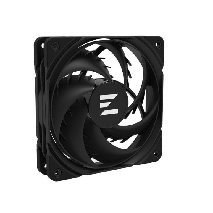 Kompiuterio ventiliatorius Zalman ZM-AF120, 120 mm, juodas