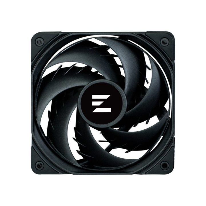 Kompiuterio ventiliatorius Zalman ZM-AF120, 120 mm, juodas