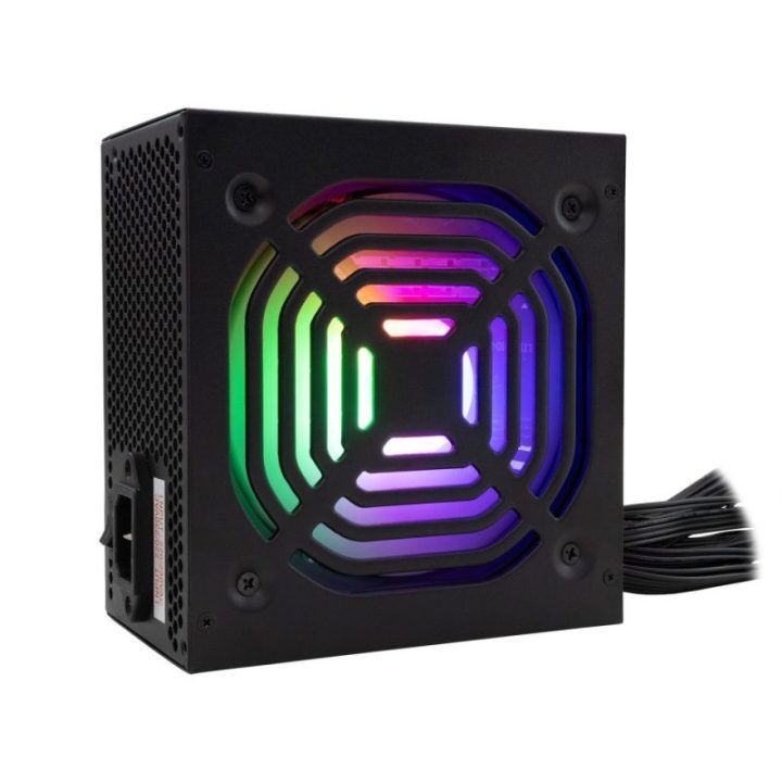 ATX maitinimo blokas su RGB apšvietimu White Shark CAPTAIN 3, 500 W, juodas