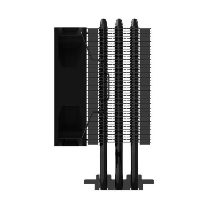 Procesoriaus aušintuvas su 92 mm ventiliatoriumi Zalman CNPS4X Black V2, juodas