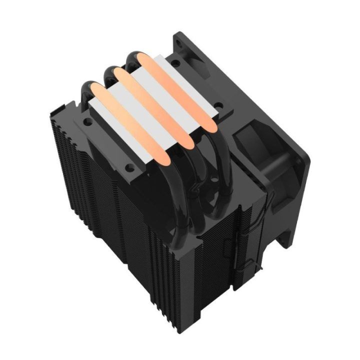 Procesoriaus aušintuvas su 92 mm ventiliatoriumi Zalman CNPS4X Black V2, juodas
