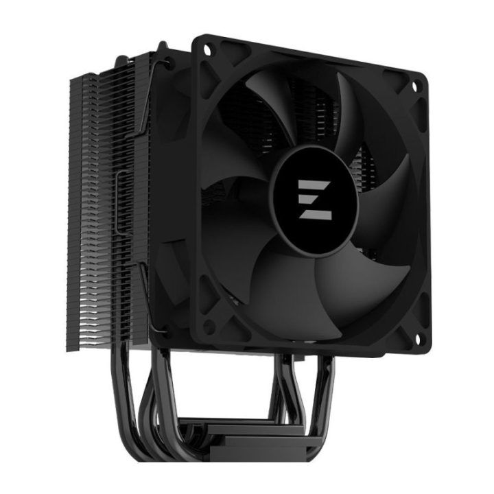 Procesoriaus aušintuvas su 92 mm ventiliatoriumi Zalman CNPS4X Black V2, juodas