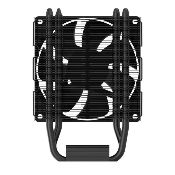 Procesoriaus aušintuvas su 92 mm ventiliatoriumi Zalman CNPS4X Black V2, juodas