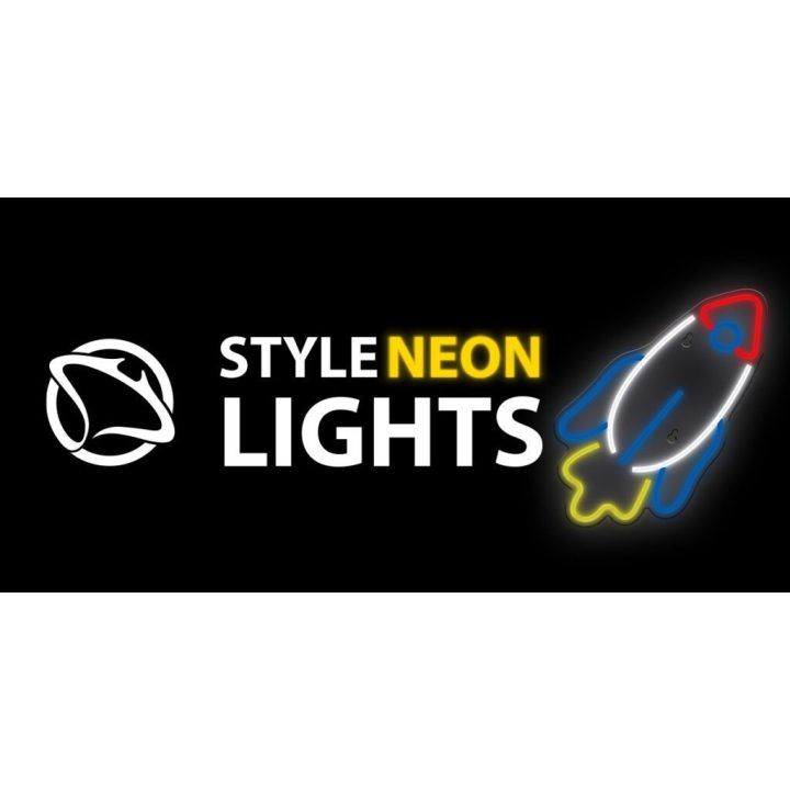 Neoninė LED lempa su raketos motyvu Manta SNL91MT