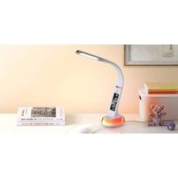 Stalinė lempa su RGB apšvietimu Hawk HW-LAMP05, balta