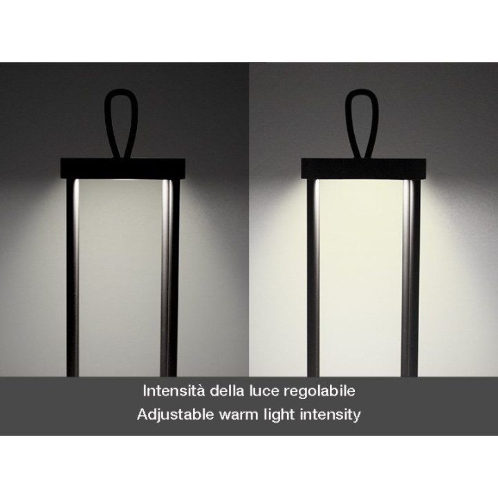 Įkraunamas žibintas Beper P207ILI100, 15 × 15 × 40 cm, juodas