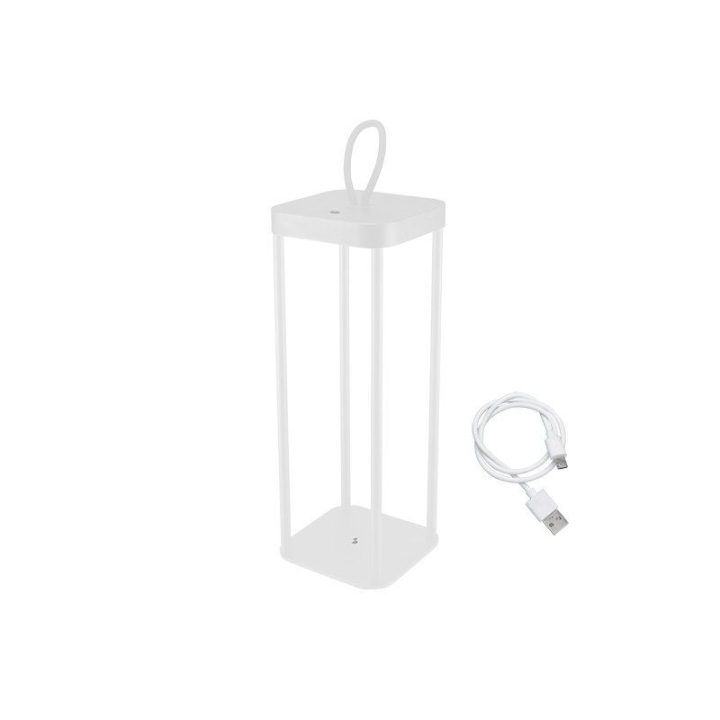 Įkraunamas metalinis žibintas Beper P207ILI101, 2000 mAh, baltas