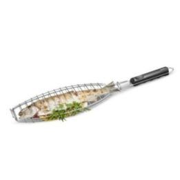 Žuvies kepimo indas Severin ZB 8189, 50 cm, juodos ir sidabro spalvos
