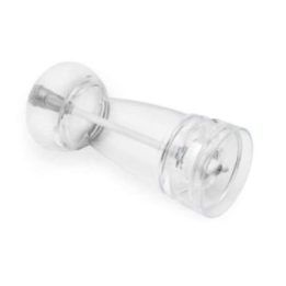 Druskos ir pipirų malūnėlių rinkinys Salter Harper BW12949EU7, 17,8 × 6,7 × 6,7 cm, skaidrus