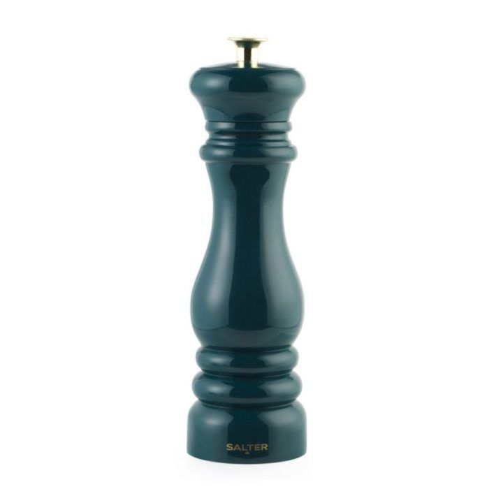 Druskos ir pipirų malūnėlis Salter Chester, 20,7 × 6 × 6 cm, žalias