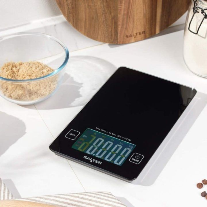 Elektroninės virtuvinės svarstyklės Salter, 10 kg