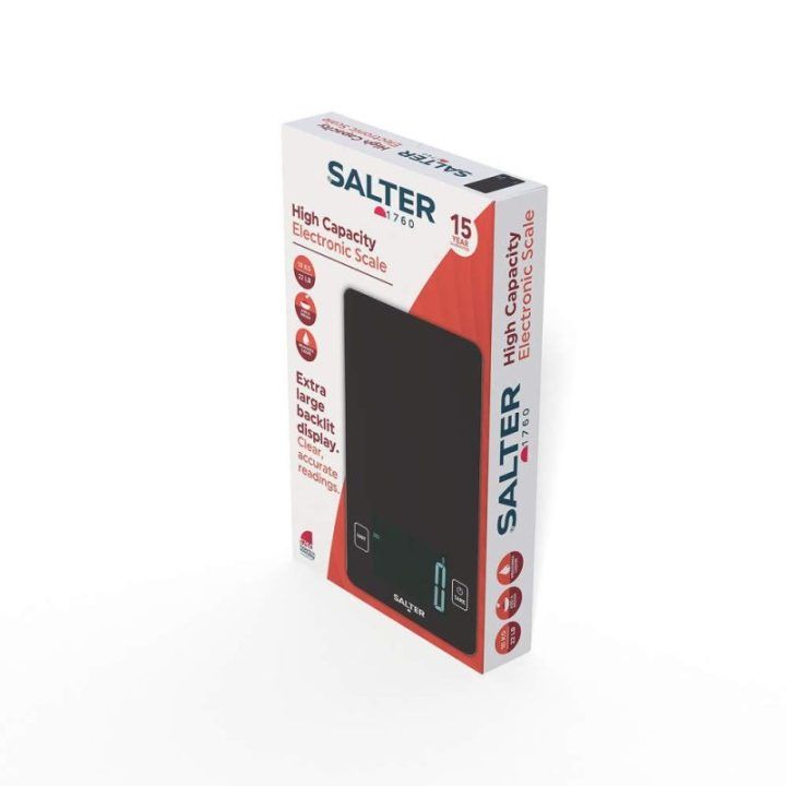 Elektroninės virtuvinės svarstyklės Salter, 10 kg