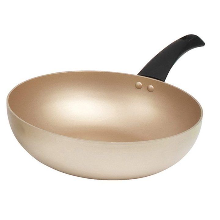 Wok keptuvė Salter Olympus, 28 cm, aukso spalvos