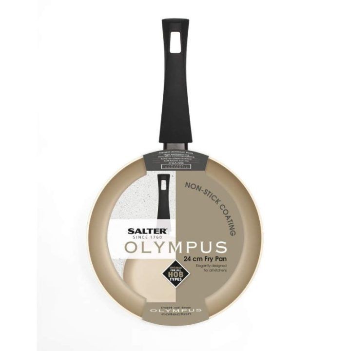 Keptuvė su nelimpančia danga Salter Olympus, 24 cm, aukso spalvos