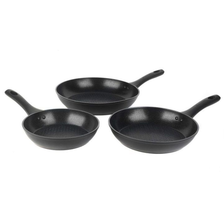 Keptuvių rinkinys su šešiakampe nepridegančia danga Salter Geo Hex, 3 vnt., 20/24/28 cm