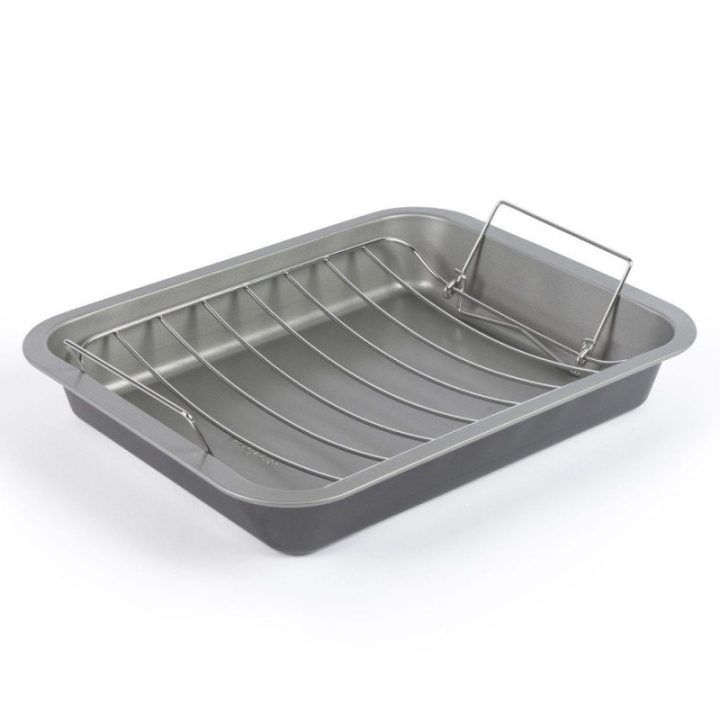 Kepimo skarda su nepridegančia danga Salter Essentials, 7 × 31,5 × 41 cm, pilka