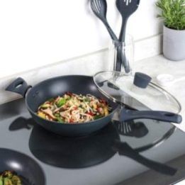 Wok keptuvė su nepridegančia danga Salter Marino, 28 cm