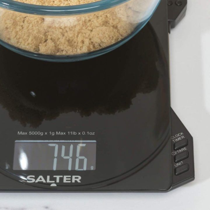Virtuvinių svarstyklių ir termometro rinkinys Salter, 5 kg