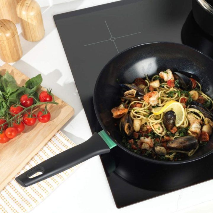 Gili keptuvė su karščio indikatoriumi Russell Hobbs Verde, 28 cm