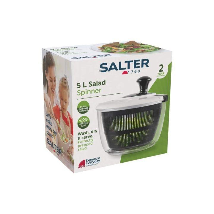 Salotų džiovyklė Salter, 5 l, juoda