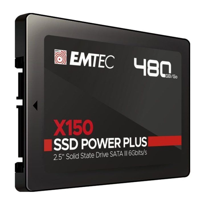 2,5 colio SSD diskas su SATA III sąsaja EMTEC X150 Power Plus, 480 GB
