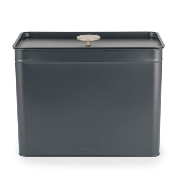 Duoninė su auksine rankena Salter Marino, 14,2 l, 26,2 × 18,8 × 33,8 cm, melsvai pilka