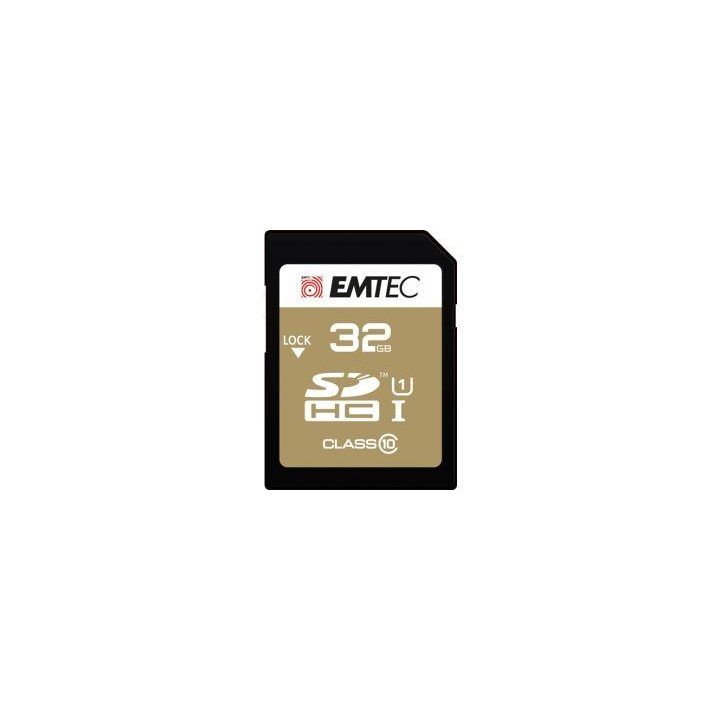 SDHC atminties kortelė UHS-I U1 Emtec EliteGold, 32 GB