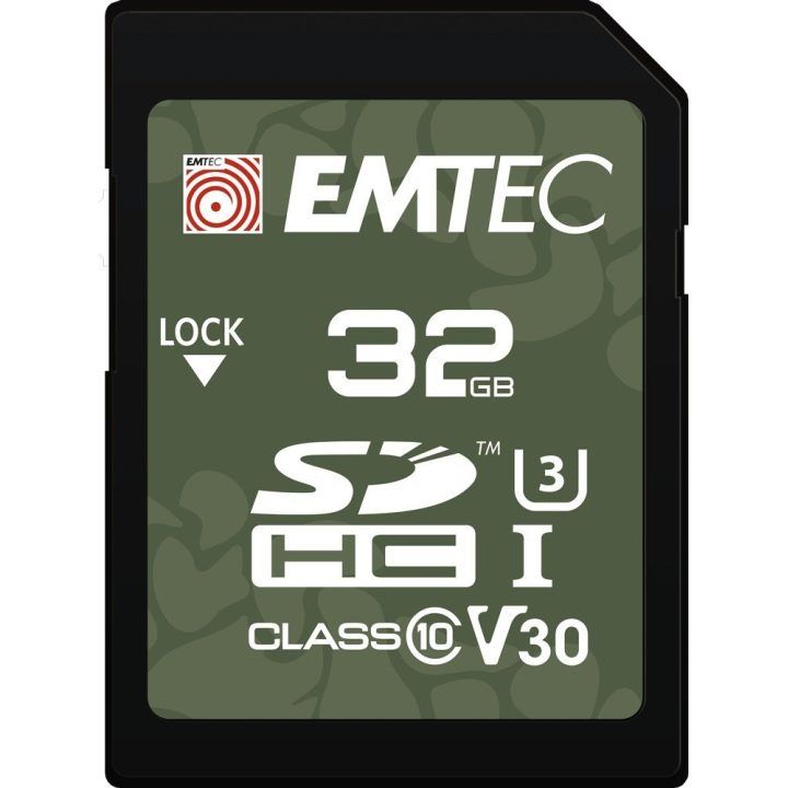 SDHC atminties kortelė UHS-I U3 V30 Emtec Outdoor, 32 GB