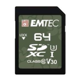 SDXC atminties kortelė lauko įrenginiams EMTEC, 64 GB, UHS-I U3 V30