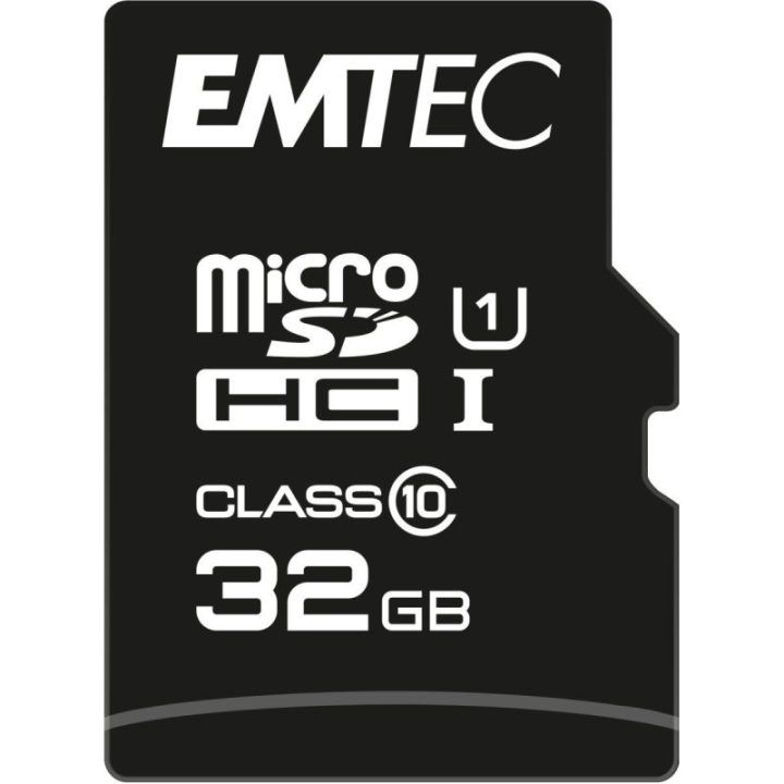 MicroSDHC atminties kortelė UHS-I U1 Emtec EliteGold, 32 GB