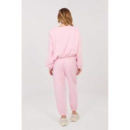 Moteriškas sportinis komplektas su apvalia iškirpte RUE PARIS, krūtinė 128 cm, rožinis