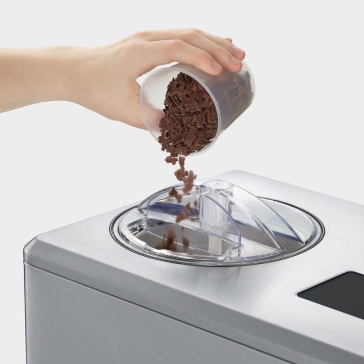 Kompresinis ledų gaminimo aparatas Severin EZ 7406, 2 l, nerūdijančiojo plieno spalvos