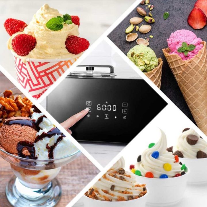Ledų ir jogurto aparatas Gastroback Design Ice Cream Maker Advanced Control, 1,5 l