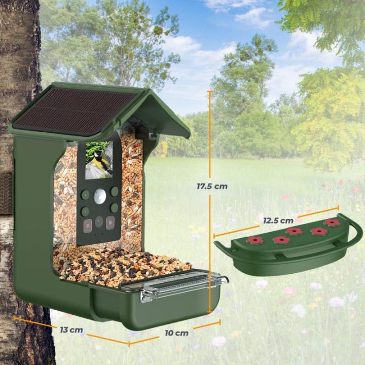 Paukščių lesyklėlė-kamera su judesio aptikimu Easypix BirdyCam