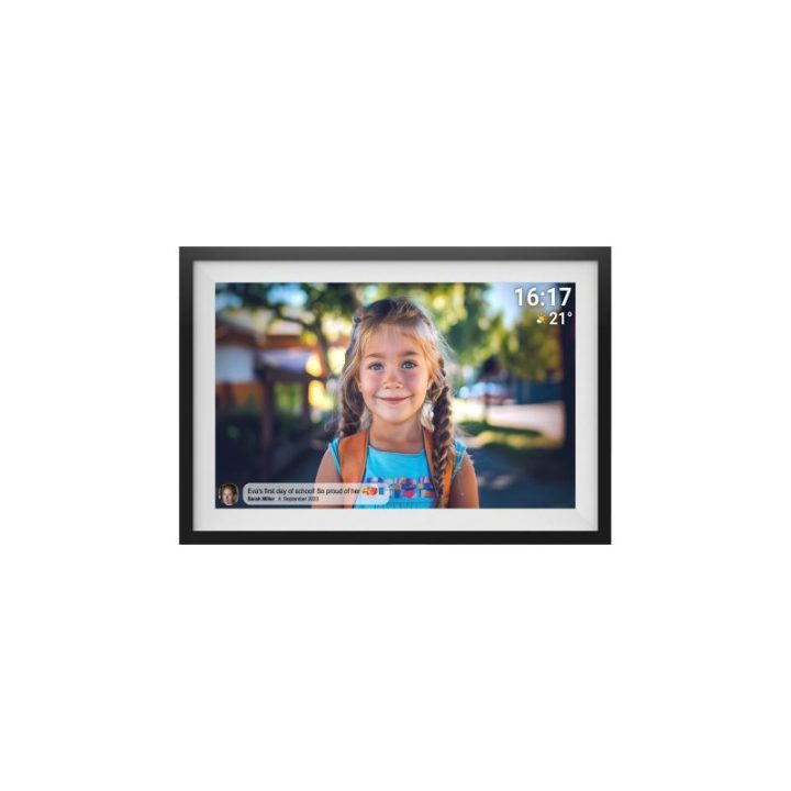 Skaitmeninis nuotraukų rėmelis su 15,6 colio Full HD IPS jutikliniu ekranu Denver PFF-1516, 16 GB