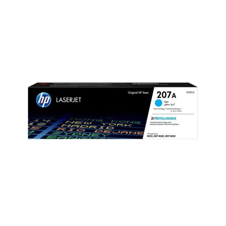 Originalus HP 207A žydras toneris