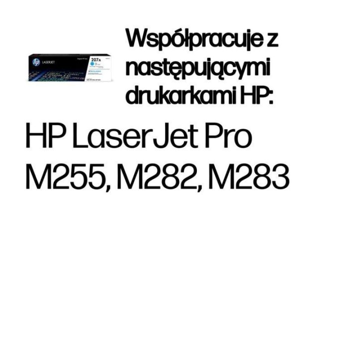 Originalus HP 207A žydras toneris
