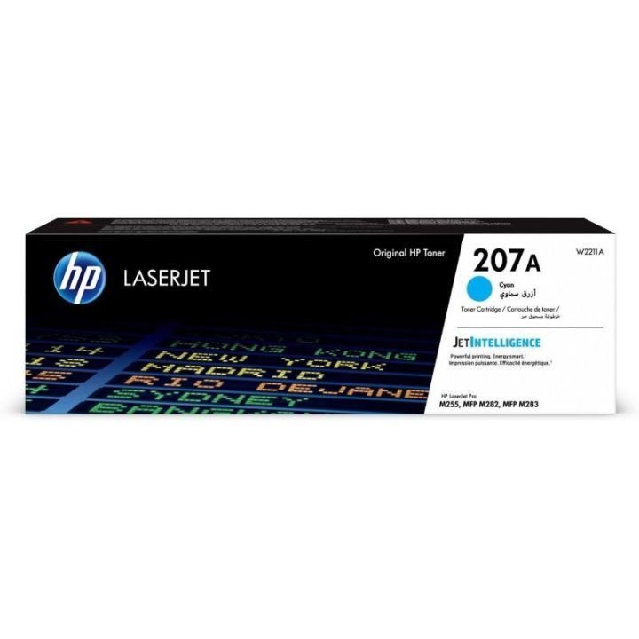 Originalus HP 207A žydras toneris