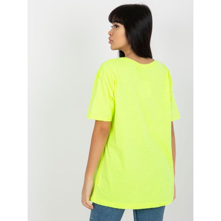 Palaidinė fluo geltonos spalvos