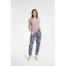 Pižama Bluebird 40622-45X Violetinė