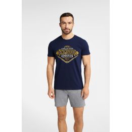 Pižama Fact 40673-59X Navy Melange