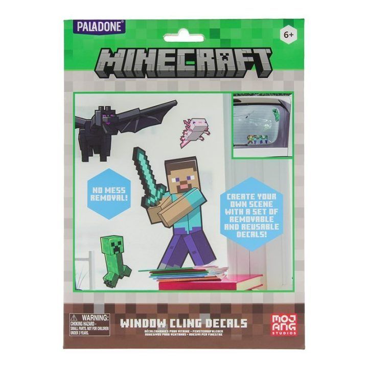 Langų lipdukai su Minecraft motyvais Paladone, 35 vnt