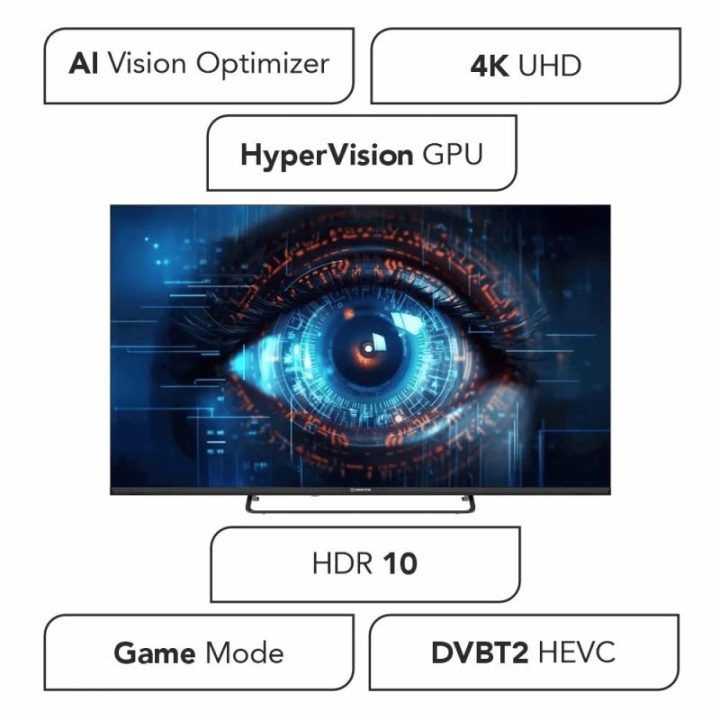 4K UHD išmanusis televizorius Manta 55LUV125E