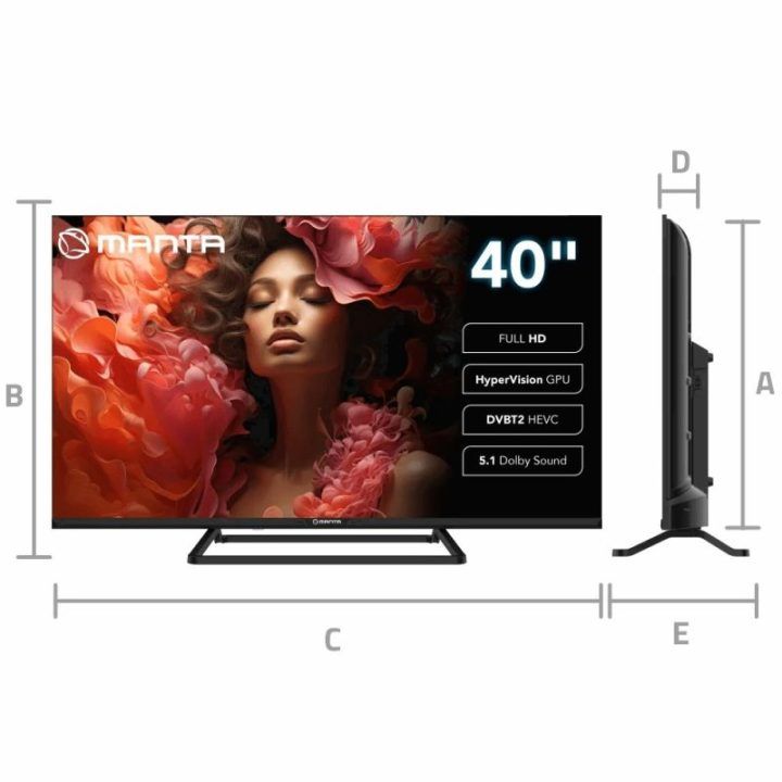 Išmanusis LED televizorius Manta 40LFV125E