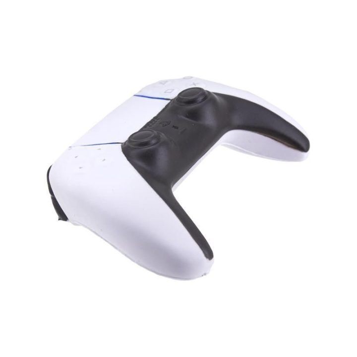Streso kamuoliukas PS5 pulto formos Paladone Stress Controller, 11 × 7,5 cm, baltas