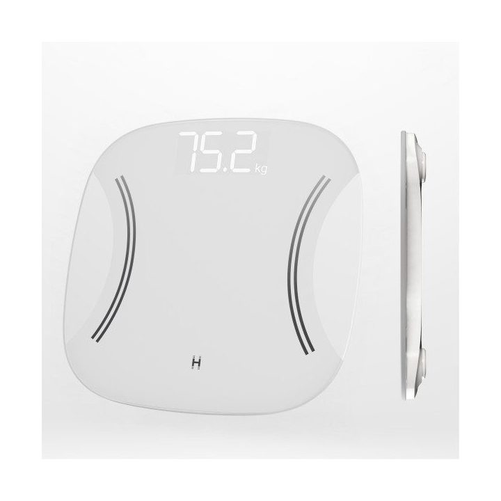 Kūno svarstyklės su 44 mm LED skaitmenimis Homedics Essential, iki 180 kg