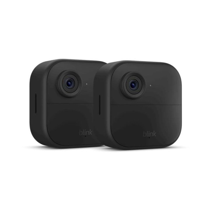 Belaidžių lauko apsaugos kamerų rinkinys Amazon Blink Outdoor 4, 2 kameros