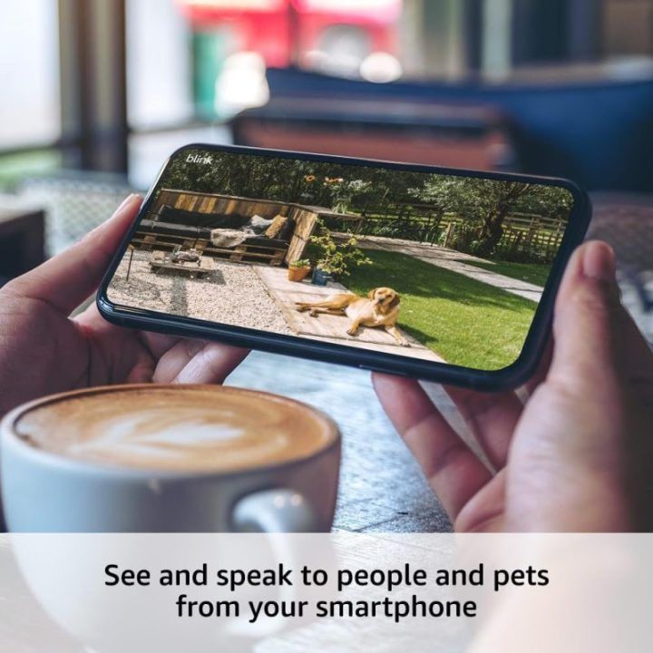 Belaidžių lauko apsaugos kamerų rinkinys Amazon Blink Outdoor 4, 2 kameros